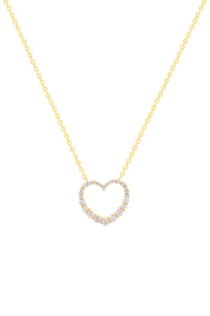 Carraig Donn The Pink Box Heart Necklace