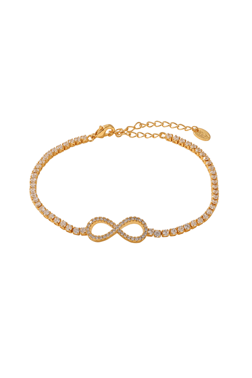 The Pink Box Infinity Bracelet