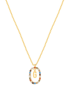 Carraig Donn The Pink Box Initial Collection G Necklace