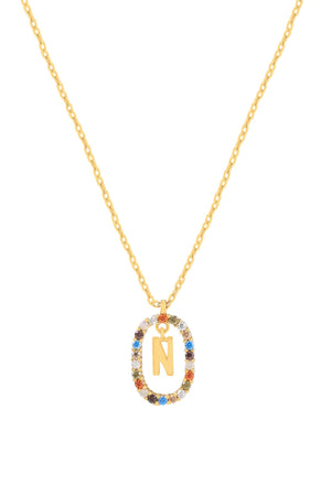 Carraig Donn The Pink Box Initial Collection N Necklace