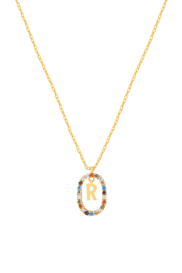 Carraig Donn The Pink Box Initial Collection R Necklace