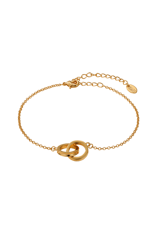 Carraig Donn The Pink Box Interlinking Circles Bracelet