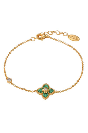 Carraig Donn The Pink Box Malachite Style Bracelet