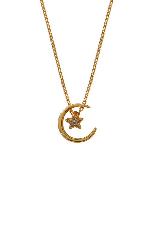The Pink Box Moon & Stars Pendant
