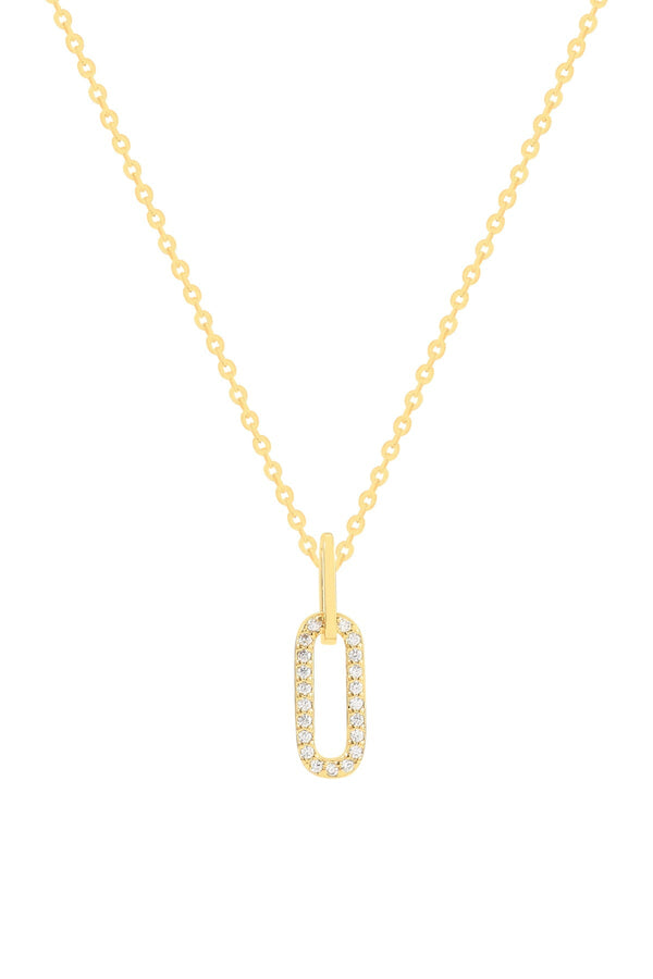 Carraig Donn The Pink Box Paperclip Necklace