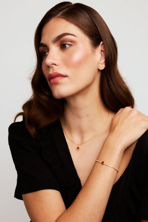 Carraig Donn The Pink Box Ruby Necklace