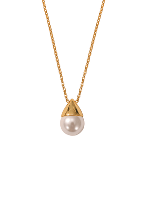 Carraig Donn The Pink Box Single Pearl Pendant Necklace