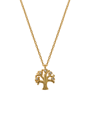 Carraig Donn The Pink Box Tree Of Life Pendant Necklace