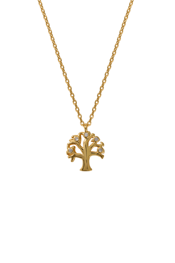 Carraig Donn The Pink Box Tree Of Life Pendant Necklace