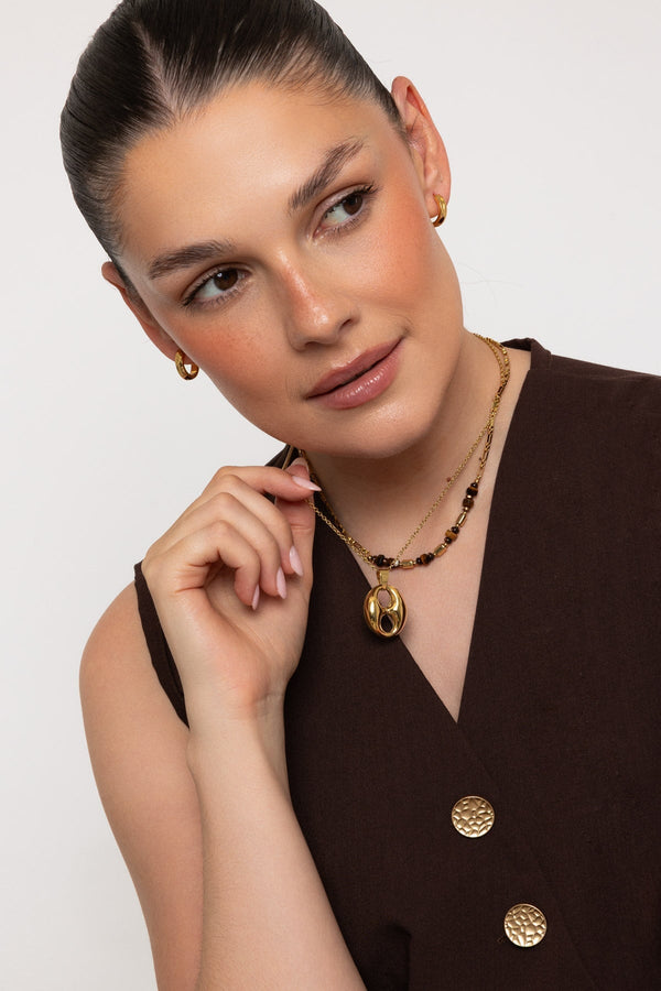 Carraig Donn Tiger's Eye Necklace