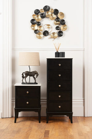 Carraig Donn Toby 5-Drawer Tallboy Chest of Drawers