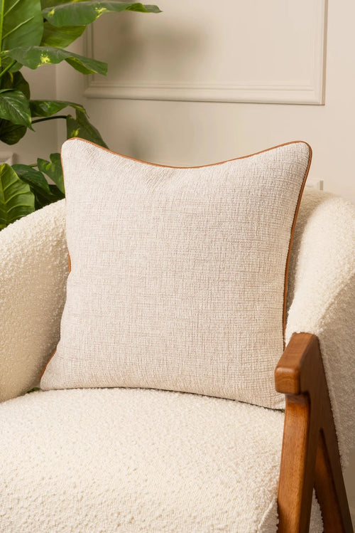 Toby Cream Cushion 45cm