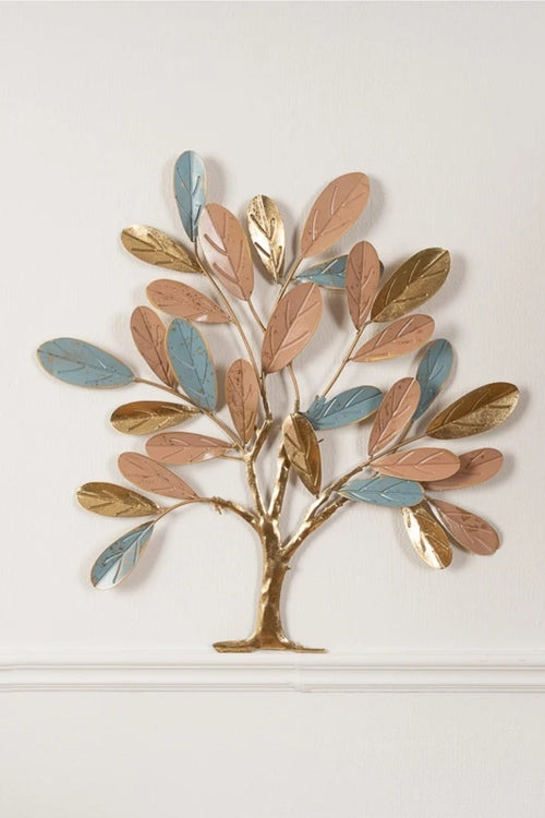 Tree Shaped Metal Wall Art