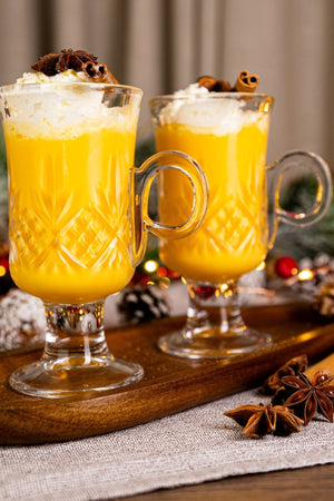Carraig Donn Trinity Crystal Irish Coffee S/4