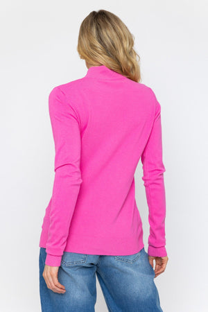 Carraig Donn Turtleneck Knit in Pink