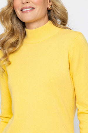 Carraig Donn Turtleneck Knit in Yellow
