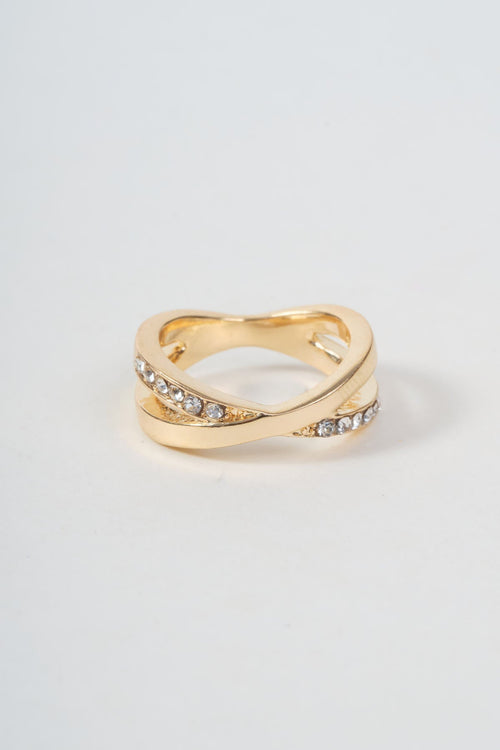 Twisted Gold Ring - Size 7