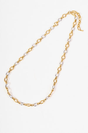 Carraig Donn Two Tone Chain Necklace