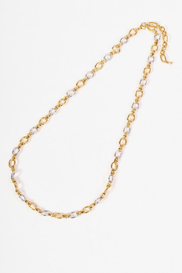 Carraig Donn Two Tone Chain Necklace