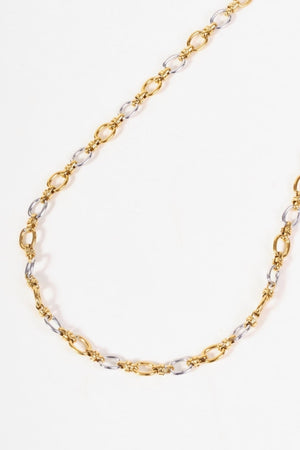 Carraig Donn Two Tone Chain Necklace