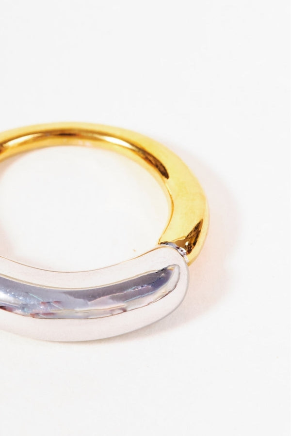Carraig Donn Two Tone Ring - Size 8