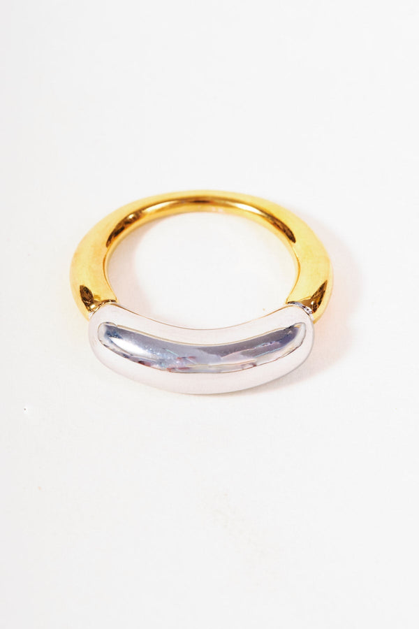 Carraig Donn Two Tone Ring - Size 8
