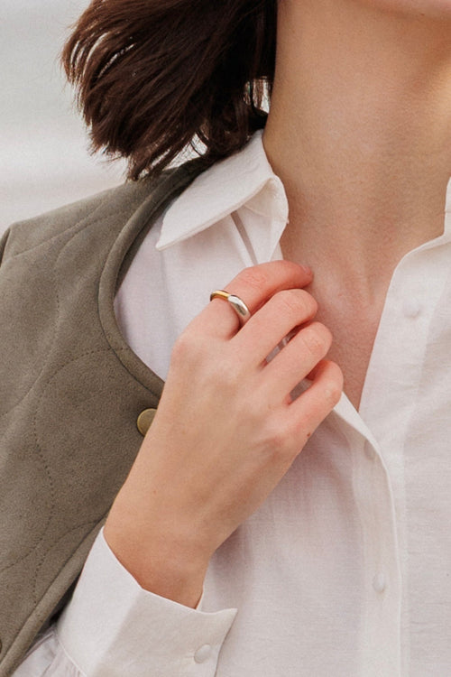 Two Tone Ring - Size 8