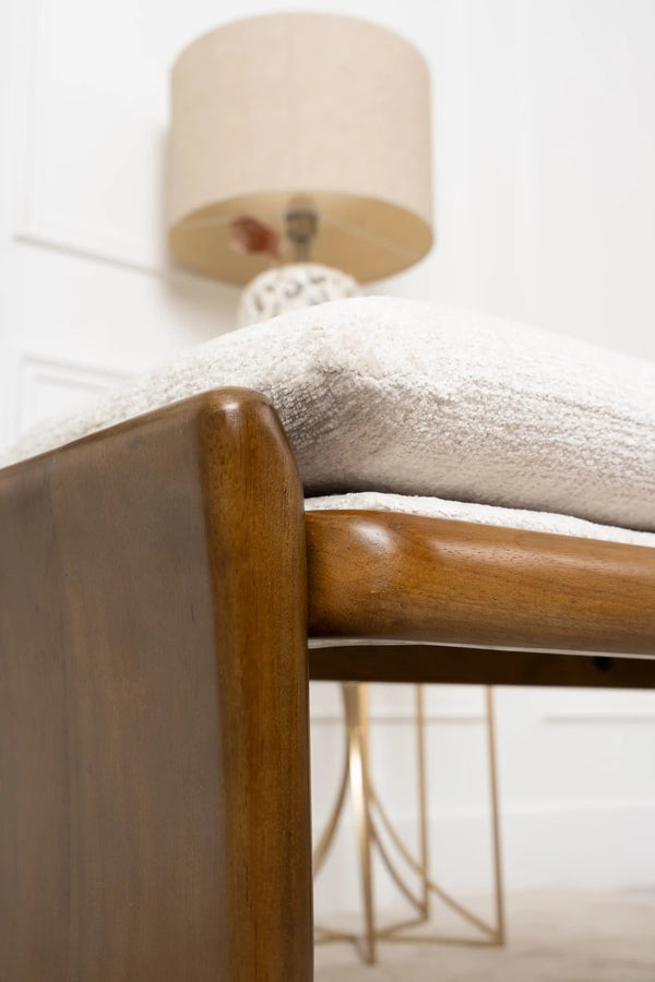 Carraig Donn Valor Boucle Upholstered Bench