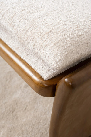 Carraig Donn Valor Boucle Upholstered Bench