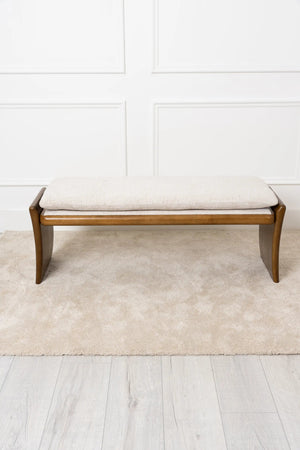 Carraig Donn Valor Boucle Upholstered Bench
