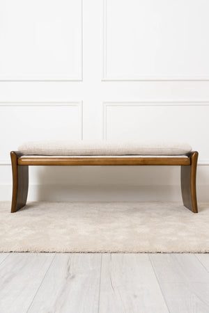 Carraig Donn Valor Boucle Upholstered Bench