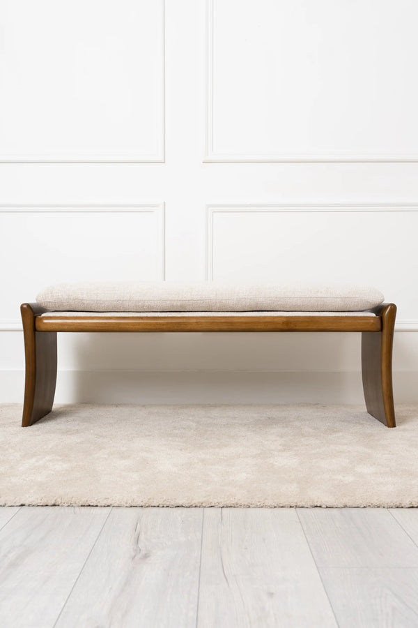 Carraig Donn Valor Boucle Upholstered Bench