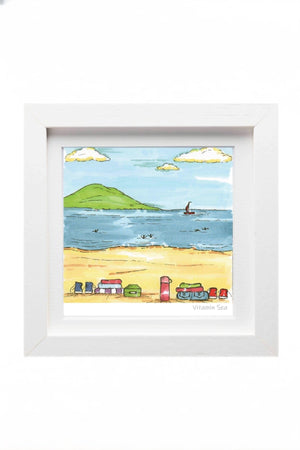 Carraig Donn Vitamin Sea Mini Framed Art Print