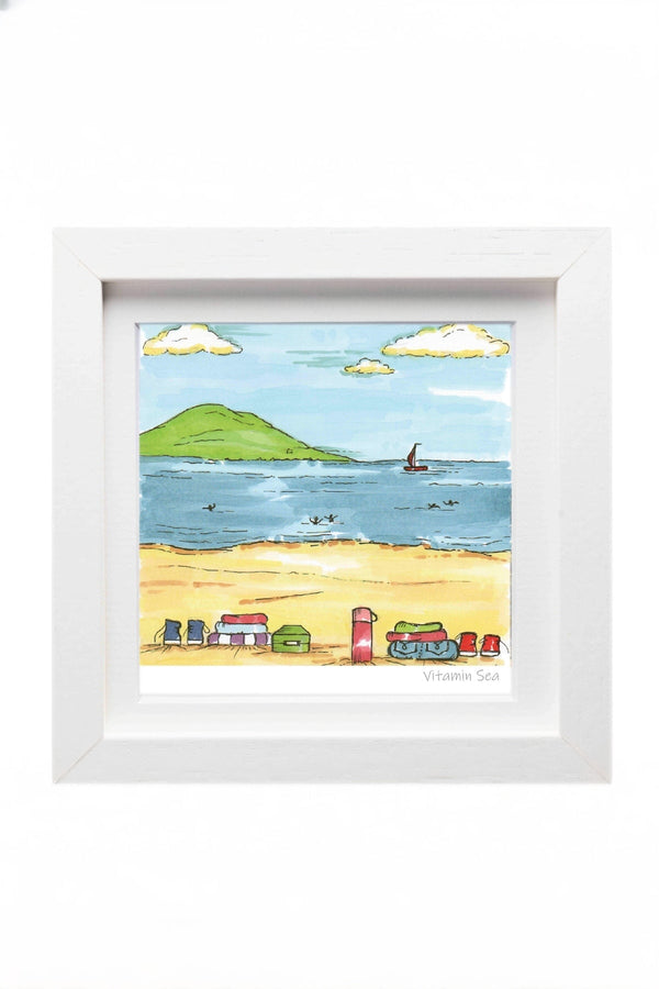 Carraig Donn Vitamin Sea Mini Framed Art Print