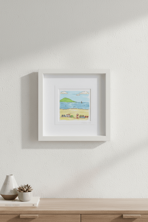 Vitamin Sea Small Framed Art Print