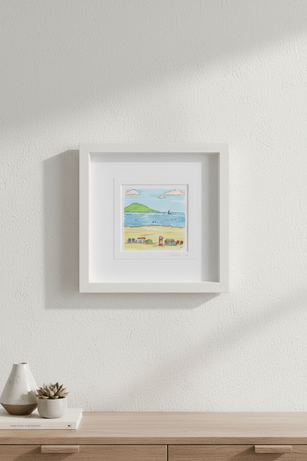 Carraig Donn Vitamin Sea Small Framed Art Print