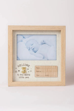 Carraig Donn Welcome Baby Wooden Frame
