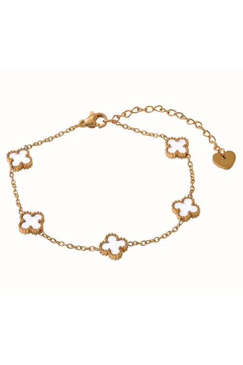 White Clover Bracelet
