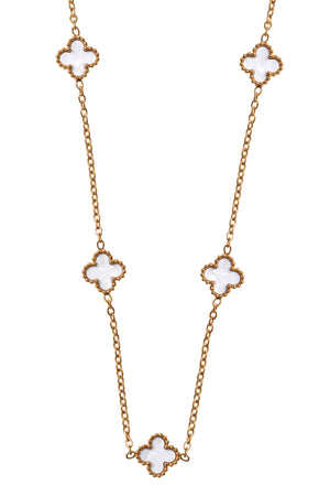 Carraig Donn White Clover Necklace