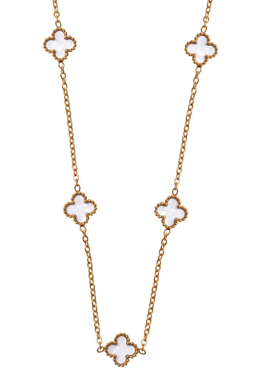 White Clover Necklace