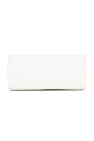Carraig Donn White Grab Handle Flap Bag