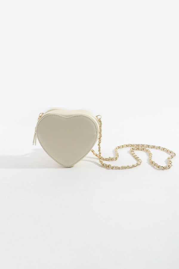 White Heart Crossbody Bag Ladies Crossbody Bags Carraig Donn