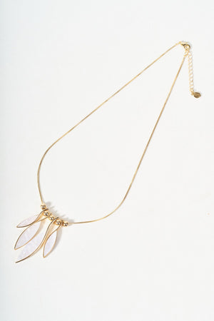 Carraig Donn White Multi Drop Necklace