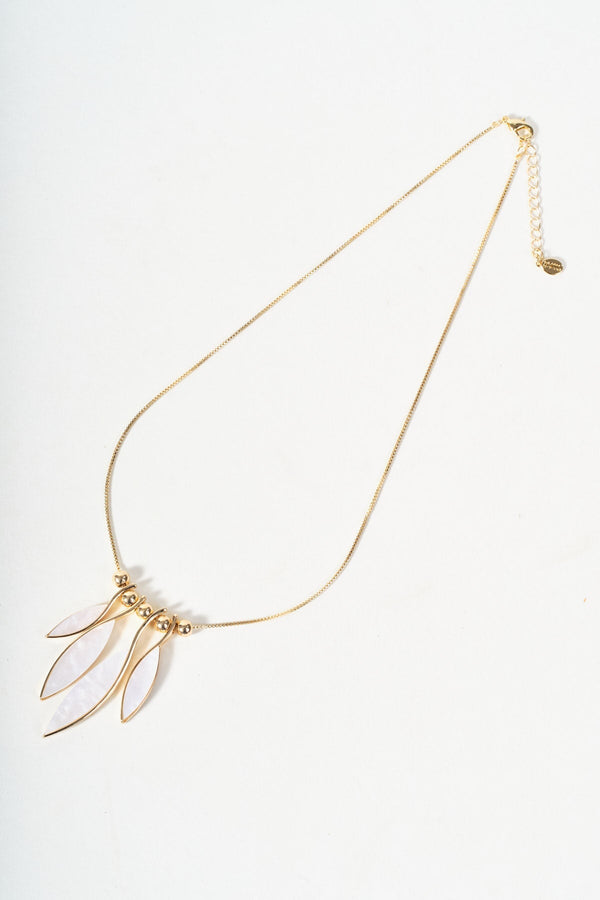 Carraig Donn White Multi Drop Necklace