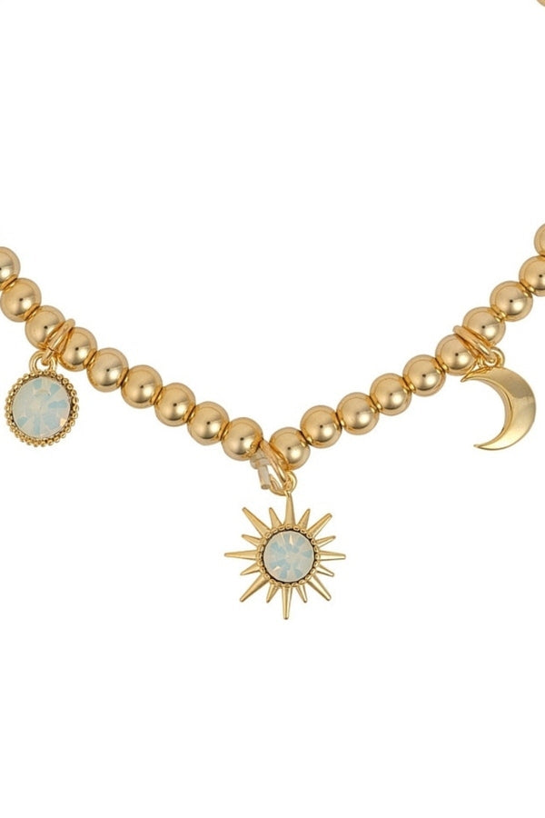 Carraig Donn White Opal Crystal Sunshine Bracelet