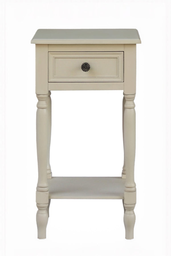 Carraig Donn White Pearl Accent Table