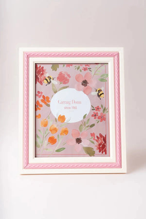 Carraig Donn White & Pink Rope Photo Frame 8x10