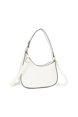 Carraig Donn White Scoop Shoulder Bag