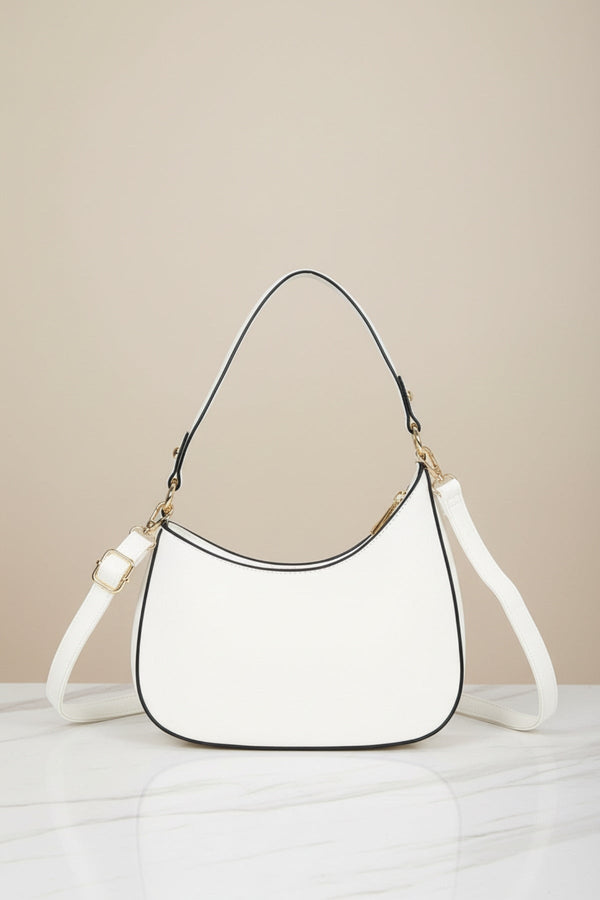 Carraig Donn White Scoop Shoulder Bag
