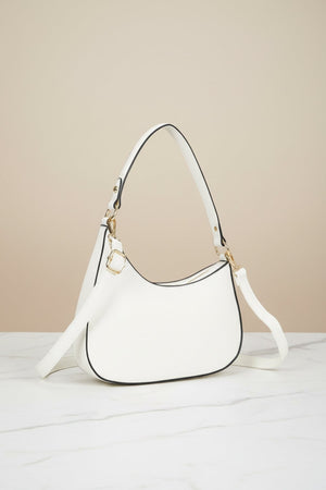 Carraig Donn White Scoop Shoulder Bag